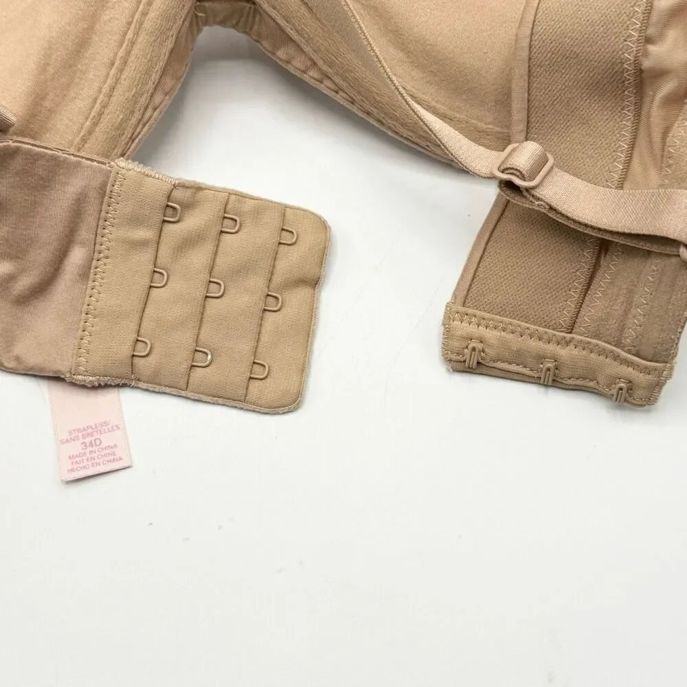 Victoria’s Secret Strapless Bra in Deep Taupe - US 34D